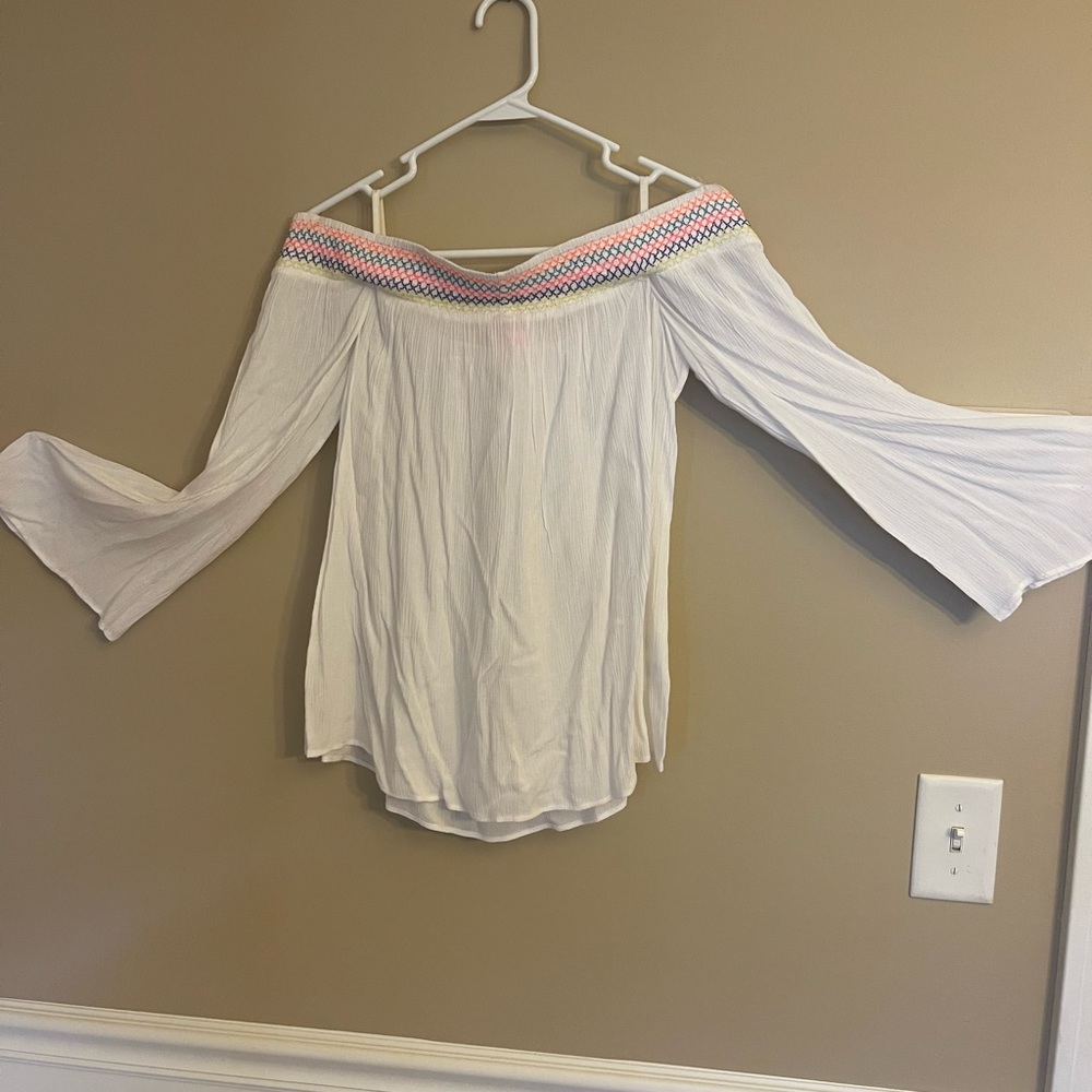 Lilly Pulitzer Off the Shoulder Blouse